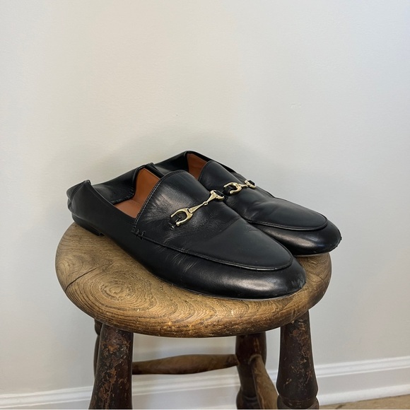 Coach Hayley Leather Loafers in Black Size 11 - Picture 3 of 9
